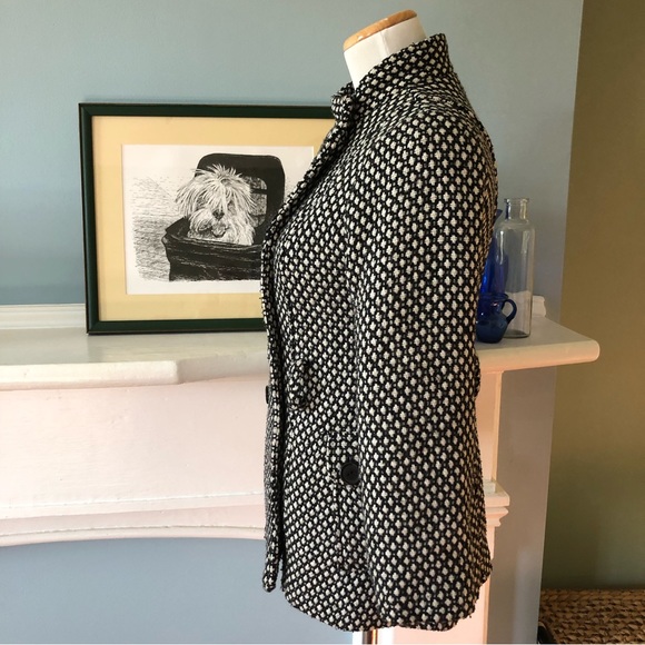 BCXgirl Black and White Double Breasted Jacket - Picture 5 of 13